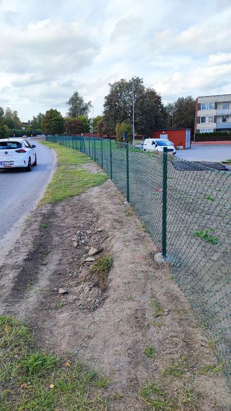 Flätverksstängsel exempel 5
