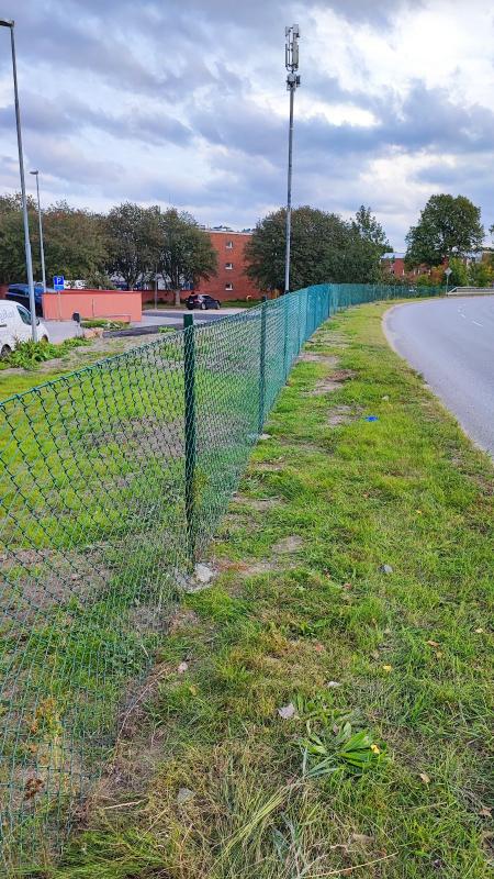 Flätverksstängsel exempel 7