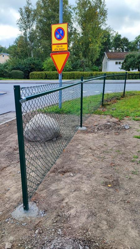 Flätverksstängsel exempel 9